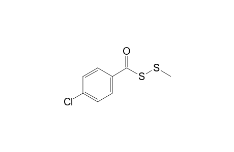 4-Chlorobenzenecarbothioic acid S-(methylthio) ester