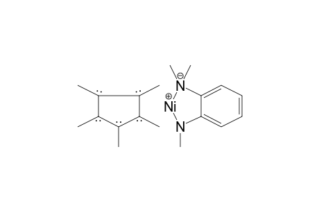 Nickel, pentamethylcyclopentadienyl-(N,N,N'-trimethyl)-o-phenylenediamine-N'-o-