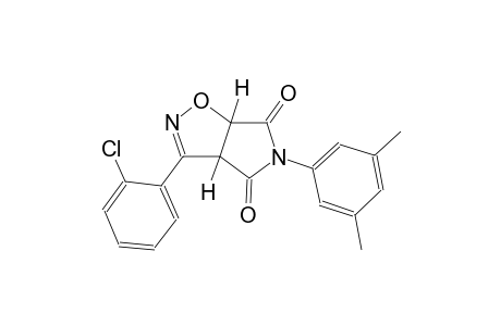 (3aR,6aS)-3-(2-chlorophenyl)-5-(3,5-dimethylphenyl)-3aH-pyrrolo[3,4-d]isoxazole-4,6(5H,6aH)-dione