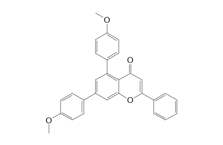 5,7-Bis(4-methoxyphenyl)-2-phenyl-4H-chromen-4-one