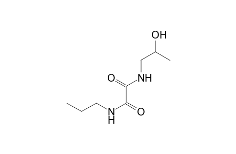 ethanediamide, N~1~-(2-hydroxypropyl)-N~2~-propyl-