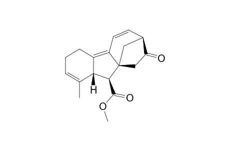 Methyl ent-16-oxo-17,19,20-trinorgibberella-3,9,11-trien-7-oate