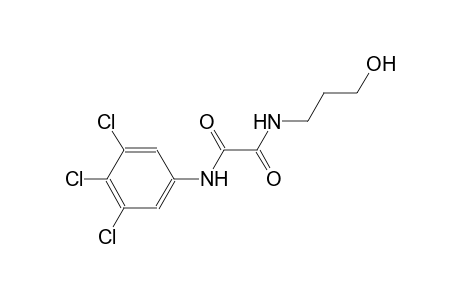 ethanediamide, N~1~-(3-hydroxypropyl)-N~2~-(3,4,5-trichlorophenyl)-