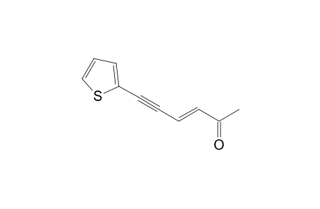 (E)-6-(Thiophen-2-yl)hex-3-en-5-yn-2-one