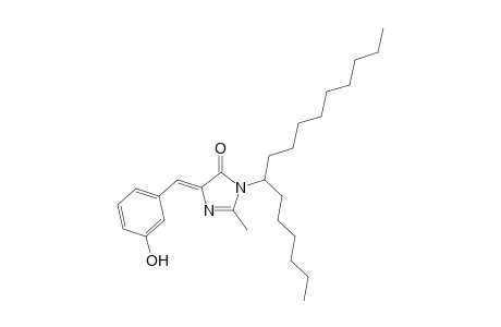 2-Methyl-1-decahexyl-4-(3-hydroxybenzylidene)imidazolin-5-one