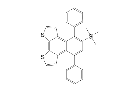 4,7-Diphenyl-5-(trimethylsilyl)naphtho[2,1-b : 3,4-b']dithiophene