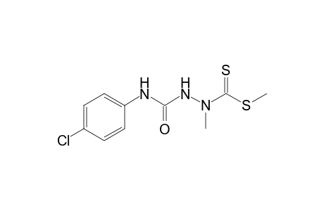 Methyl 3-(4-Chlorophenyl)aminocarbonyl-2-methyldithiocarbazate