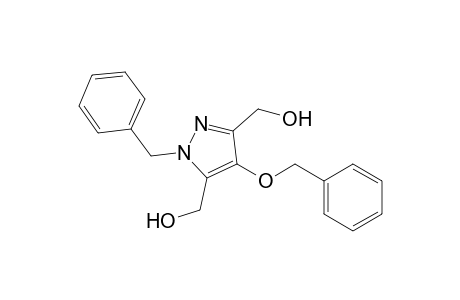 1-Benzyl-4-benzyloxy-3,5-bis(hydroxymethyl)-1H-pyrazole