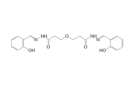 3,3'-oxydipropionic acid, bis(salicylidenehydrazide)