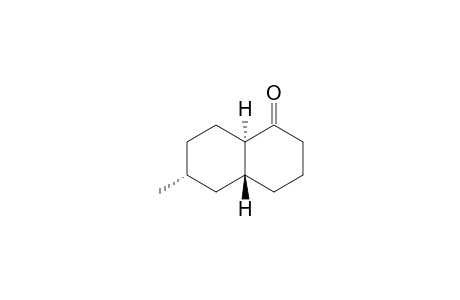 (4aR,6R,8aR)-6-methyl-3,4,4a,5,6,7,8,8a-octahydro-2H-naphthalen-1-one