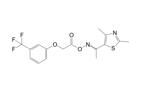 2,4-Dimethyl-5-thiazoloneketoxime-(3-trifluoromethylphenoxyacetic acid) ester