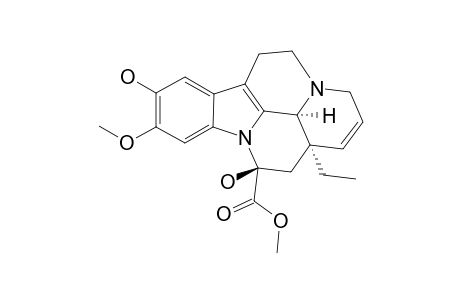 14,15-DIDEHYDRO-10-HYDROXY-11-METHOXY-VINCAMINE