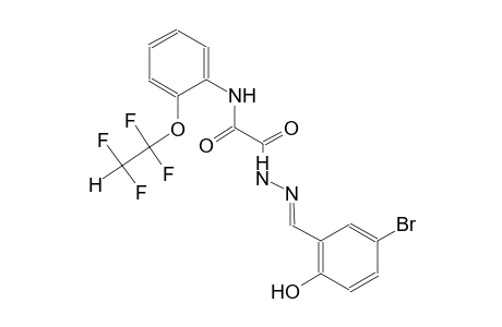 acetic acid, oxo[[2-(1,1,2,2-tetrafluoroethoxy)phenyl]amino]-, 2-[(E)-(5-bromo-2-hydroxyphenyl)methylidene]hydrazide