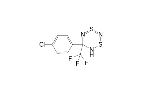 5-Trfluoromethyl-5-[4'-chlorophenyl]-(4H)-1,3,2,4,6-dithiatriazine