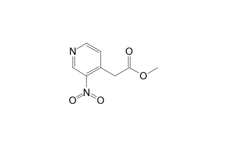 4-[(Methoxycarbonyl)methyl]-3-nitropyridine