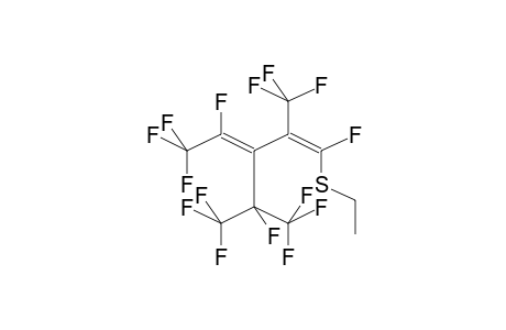 (E,E)-ETHYL-PERFLUORO-3-ISOPROPYL-2-METHYL-1,3-PENTADIENYLSULPHIDE