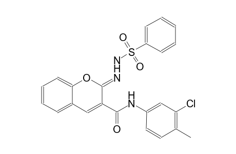 benzenesulfonic acid, 2-[(2Z)-3-[[(3-chloro-4-methylphenyl)amino]carbonyl]-2H-1-benzopyran-2-ylidene]hydrazide
