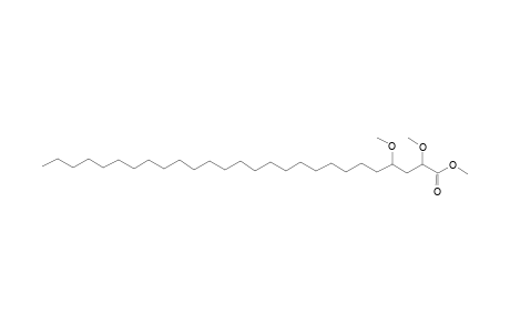 Heptacosanoic acid, 2,4-dimethoxy-, methyl ester, [S-(R*,S*)]-