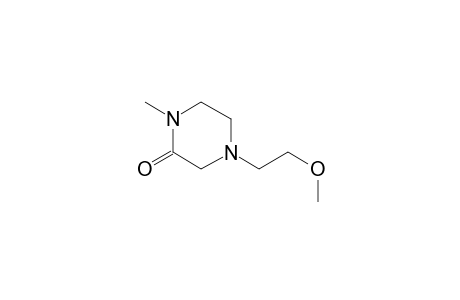 4-(2-Hydroxyethyl)piperazin-2-one, N-methyl-, methyl ether