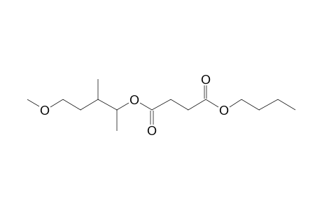 Succinic acid, butyl 5-methoxy-3-methylpent-2-yl ester