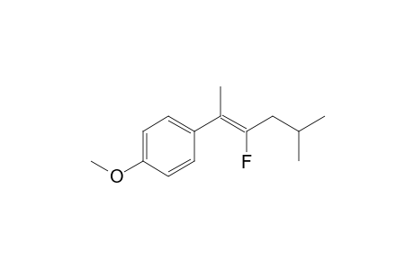 1-(3-Fluoro-5-methylhex-2-en-2-yl)-4-methoxybenzene