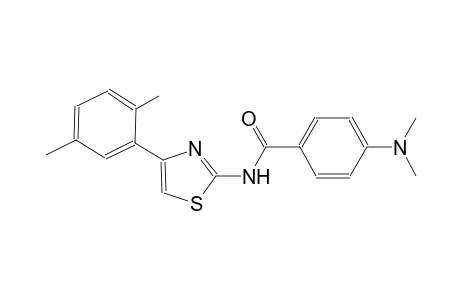 benzamide, 4-(dimethylamino)-N-[4-(2,5-dimethylphenyl)-2-thiazolyl]-