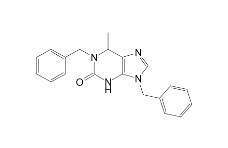 1,9-Dibenzyl-6-methyl-3,6-dihydropurin-2-one