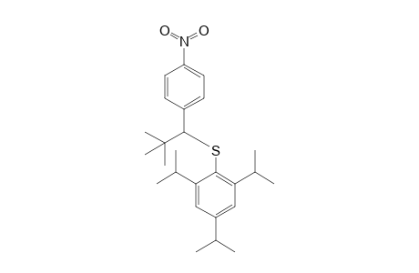 2,2-Dimethyl-1-(4'-nitrophenyl)propyl 2",4",6"-triisopropylphenyl sulfide