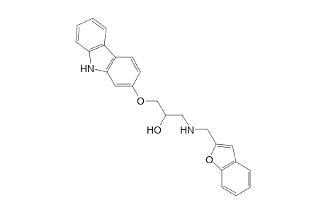 1-[(Benzofuran-2-ylmethyl)amino]-3-(9H-carbazol-2-yloxy)-2-propanol