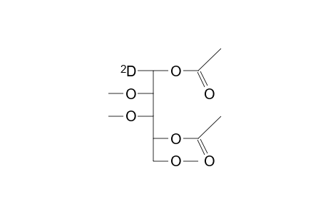 D-ribitol, 1-deutero-2,3,5-tri-O-methyl-, diacetate