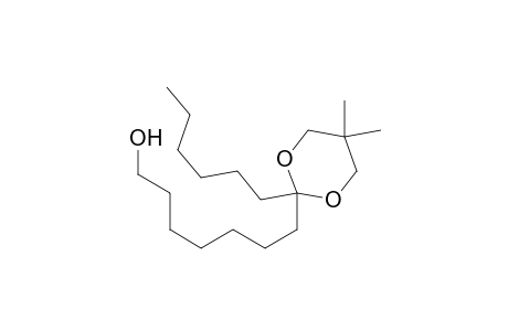 5,5-Dimethyl-2-(7-hydroxy-n-heptyl)-2-n-hexyl-1,3-dioxane