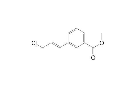 (E)-Methyl-3-(3'-chloroprop-1'-enyl)benzoate