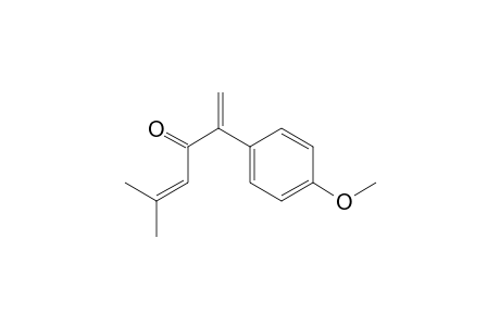 1,4-Hexadien-3-one, 2-(4-methoxyphenyl)-5-methyl-