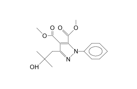 Dimethyl 3-(2-hydroxy-2-methyl-propyl)-1-phenyl-pyrazole-4,5-dicarboxylate