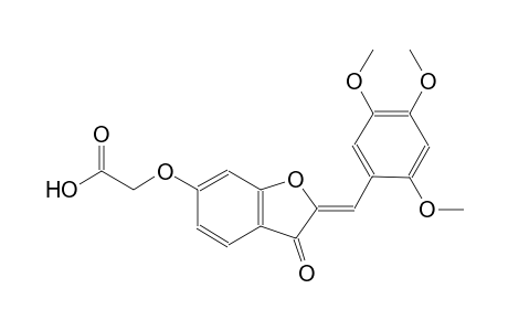 acetic acid, [[(2Z)-2,3-dihydro-3-oxo-2-[(2,4,5-trimethoxyphenyl)methylene]benzofuranyl]oxy]-