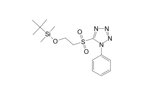 tert-butyl-dimethyl-[2-(1-phenyltetrazol-5-yl)sulfonylethoxy]silane