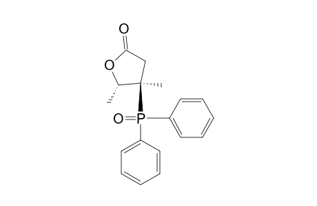 2(3H)-Furanone, 4-(diphenylphosphinyl)dihydro-4,5-dimethyl-, cis-