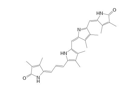 (Z,E)-3(4Z,9Z,15E,17Z)-2,3,7,8,12,13-hexamethyl-14-[3-(3,4-dimethyl-2-oxo-3-pyrrolin-5-ylidene)propenyl]-24H-tripyrrinone