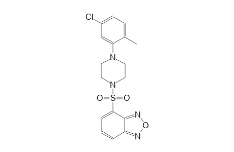 2,1,3-benzoxadiazole, 4-[[4-(5-chloro-2-methylphenyl)-1-piperazinyl]sulfonyl]-