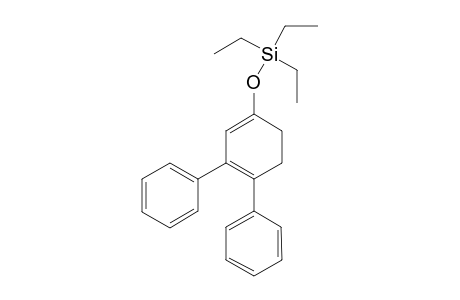 (3,4-Diphenyl-cyclohexa-1,3-dienol)triethylsilane