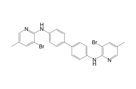 N4,N4'-bis(3-bromo-5-methylpyridin-2-yl)-[1,1'-biphenyl]-4,4'-diamine