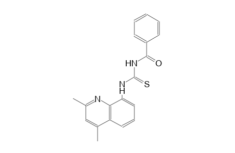 N-benzoyl-N'-(2,4-dimethyl-8-quinolinyl)thiourea
