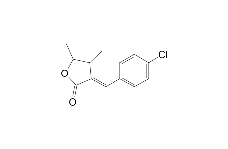 2(3H)-Furanone, 3-[(4-chlorophenyl)methylene]dihydro-4,5-dimethyl-