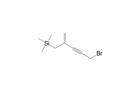1-Bromo-4-(trimethylsilylmethyl)pent-3-yn-5-ene