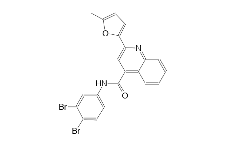 N-(3,4-dibromophenyl)-2-(5-methyl-2-furyl)-4-quinolinecarboxamide
