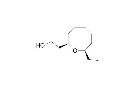 2-[(2R,8R)-8-ethyl-2-oxocanyl]ethanol