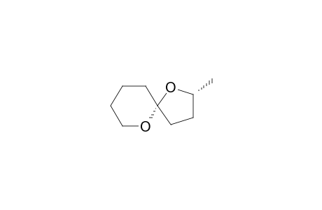 1,6-Dioxaspiro[4.5]decane, 2-methyl-, (2R-cis)-