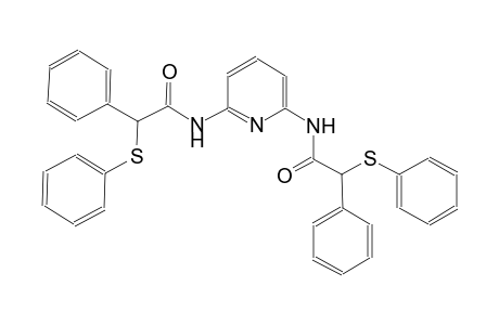 2-phenyl-N-(6-{[phenyl(phenylsulfanyl)acetyl]amino}-2-pyridinyl)-2-(phenylsulfanyl)acetamide