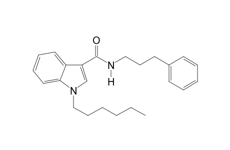 1-Hexyl-N-(3-phenylpropyl)-1H-indole-3-carboxamide