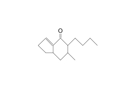 5-Butyl-6-methyl-1,2,5,6,7,7a-hexahydroinden-4-one isomer